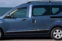 Dacia Dokker 2013–2022 Dørlister (4 stk., rustfrit stål) foto 1