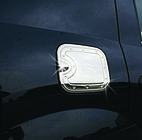 Renault Logan I 2008–2013 Tankklap cover (rustfrit stål) foto 1