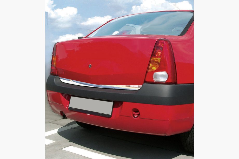 Dacia Logan I 2008–2012 Liste til nederste kant af bagklap (rustfrit stål) Image