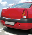 Dacia Logan I 2008–2012 Liste til nederste kant af bagklap (rustfrit stål) foto 1