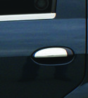 Renault Logan I 2005–2008 Dørgrebsdæksler (4 stk., rustfrit stål) OmsaLine - italiensk rustfrit stål foto 2