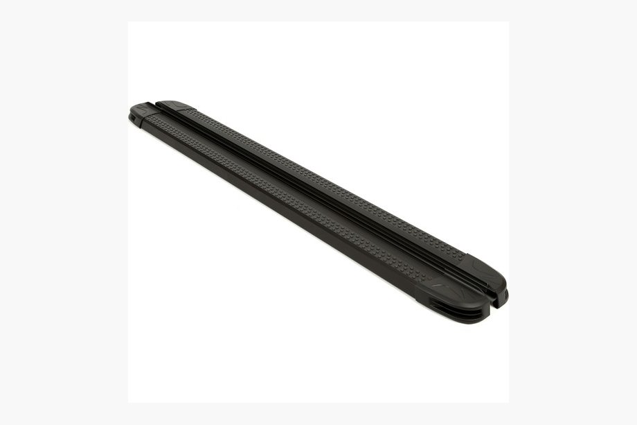Volkswagen Touareg 2002–2010 Maya V2 Black sidetrin (2 stk., aluminium) Image