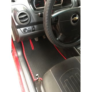 EVA gulvmåtter (sorte) Chevrolet Aveo T200 2002–2008 foto 1
