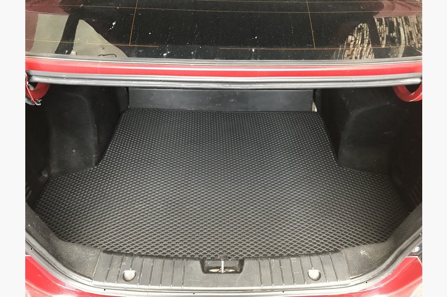 Chevrolet Aveo T200 2002–2008 Bagagerumsmåtte (EVA, sort) Image