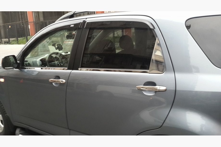 Daihatsu Terios 2006–2017 Cover i rustfrit stål til vindafviser (2 stk.) Image