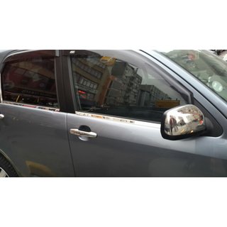Spejlkåber til sidespejle (2 stk., rustfrit stål) Daihatsu Terios 2006–2017 foto 4