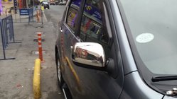 Daihatsu Terios 2006–2017 Spejlkåber til sidespejle (2 stk., rustfrit stål) foto 3