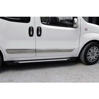 Sidetrin Allmond Grey (2 stk., aluminium) foto 1