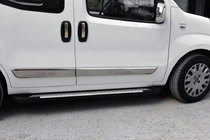 Peugeot Bipper 2008–2017 Sidetrin Allmond Grey (2 stk., aluminium) foto 1