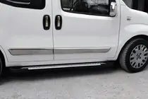 Fiat Fiorino/Qubo 2008–2024 Sidetrin Allmond Grey (2 stk., aluminium) foto 1