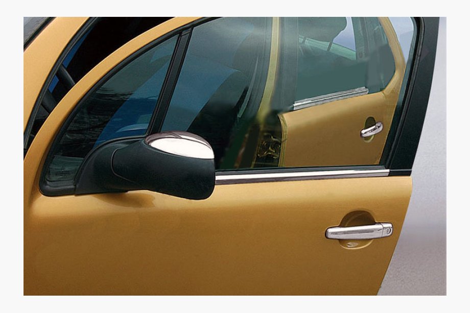 Fiat Stilo 2001–2007 Udvendige vinduesrammelister (6 stk., rustfrit stål) Foto 1