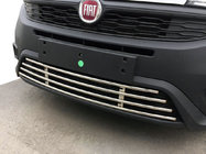 Fiat Doblo II 2010–2022 Grill til kofanger 2014↗ (rustfrit stål) foto 1