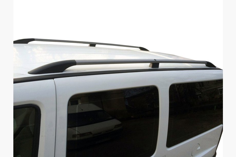 Fiat Doblo I 2005–2010 UDSALG!!! Tagrælinger grå metallic Standard base Image