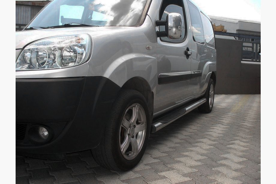 Fiat Doblo I 2005–2010 Siderør BB002 (2 stk., rustfrit stål) Image