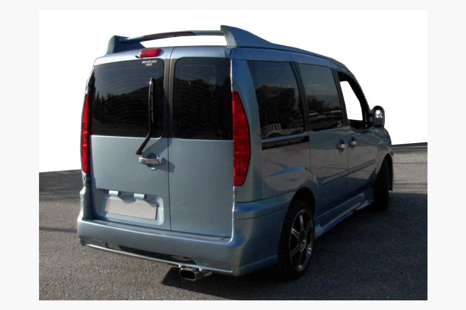 Fiat Doblo I 2001–2005 Tagrælinger med spoiler HRV-type (til lakering) Image