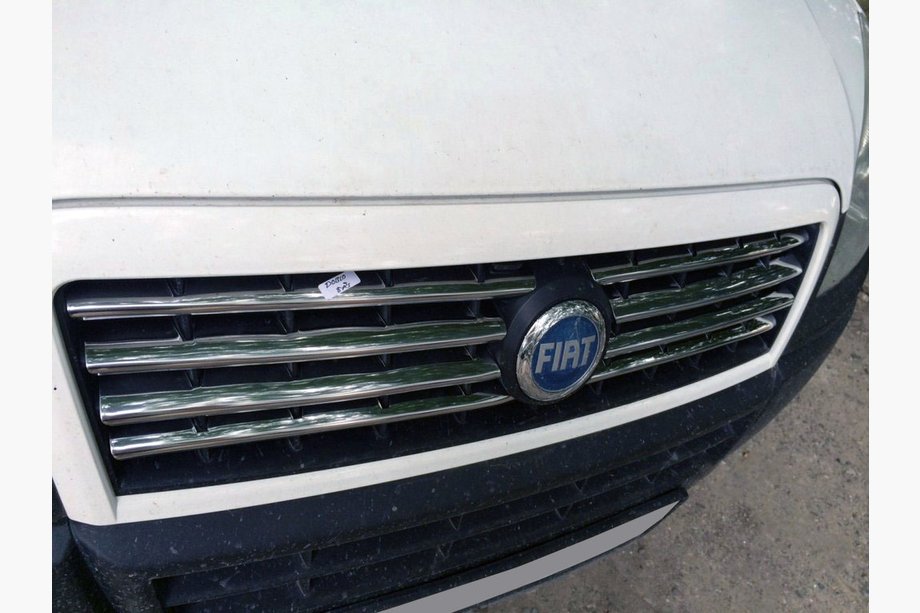 Fiat Doblo I 2005–2010 Kromlister til kølergrill (8 dele, rustfrit stål) Image
