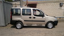 Fiat Doblo I 2001–2005 Krom tagrælinger foto 8
