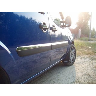 Dørlister, smal model (4 stk., rustfrit stål) Fiat Doblo I 2005–2010 foto 2