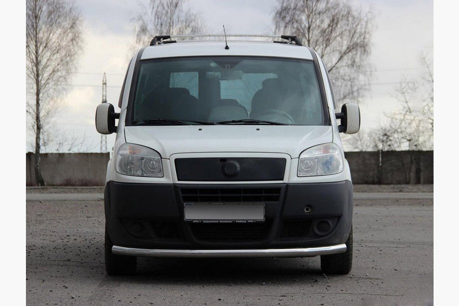 Fiat Doblo I 2005–2010 Frontbeskyttelse ST008 (2 stk., rustfrit stål) Image