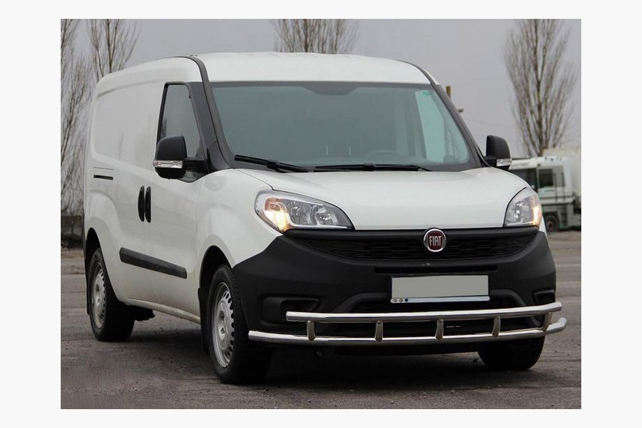 Fiat Doblo II 2010–2022 Frontbøjle ST016-3 (rustfrit stål) 51/51 mm Image