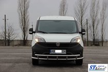 Fiat Doblo II 2010–2022 Frontbøjle ST016-3 (rustfrit stål) 51/51 mm foto 3
