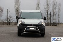 Fiat Doblo II 2010–2022 Kængurugitter WT022 (rustfrit stål) foto 2