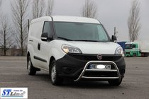 Fiat Doblo II 2010–2022 Kængurugitter WT022 (rustfrit stål) foto 3