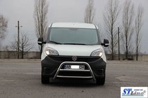 Fiat Doblo II 2010–2022 Kængurugitter WT022 (rustfrit stål) foto 4