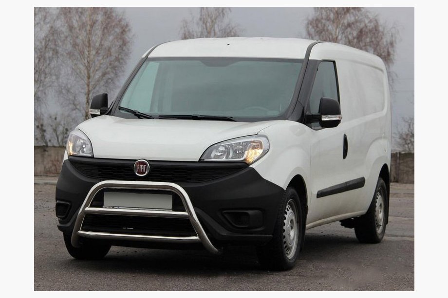 Fiat Doblo II 2010–2022 Kængurugitter WT022 (rustfrit stål) Image