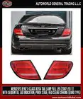 Mercedes C-class W204 2007–2015 LED baglygter (2007-2011, 2 stk.) foto 1