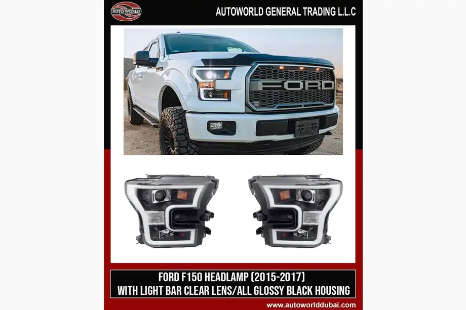 Ford F-150 2014–2021 Forlygter (2 stk., LED) Image