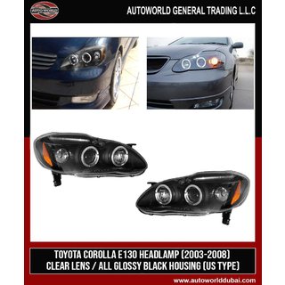 Forlygter (2 stk., LED) Toyota Corolla 2002–2007