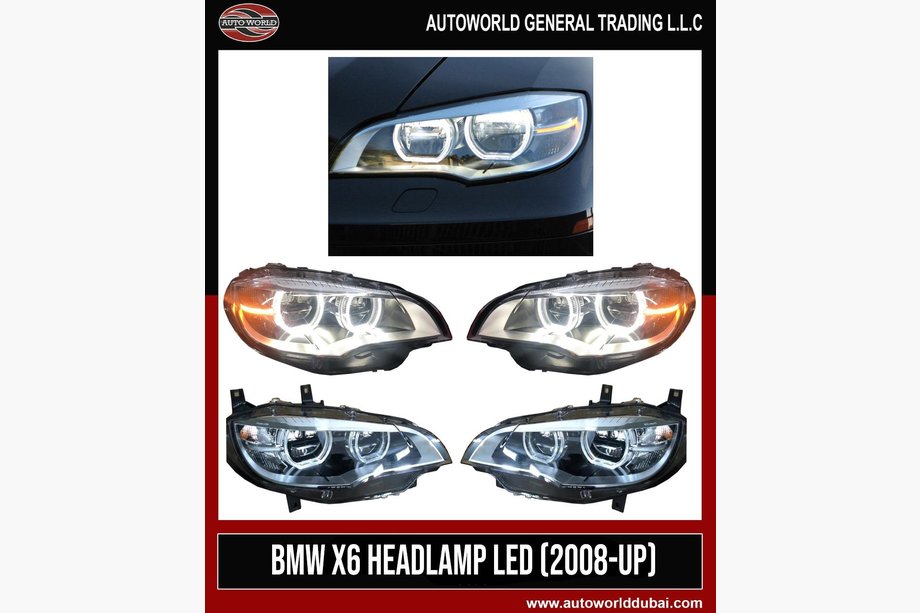 BMW X6 E71 2008–2014 Forlygter (2 stk., LED) Image