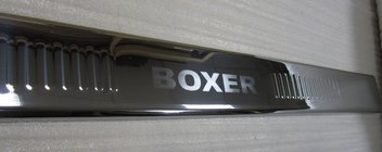 Peugeot Boxer 2006–2025 Kromliste til bagkofanger (rustfrit stål) foto 1