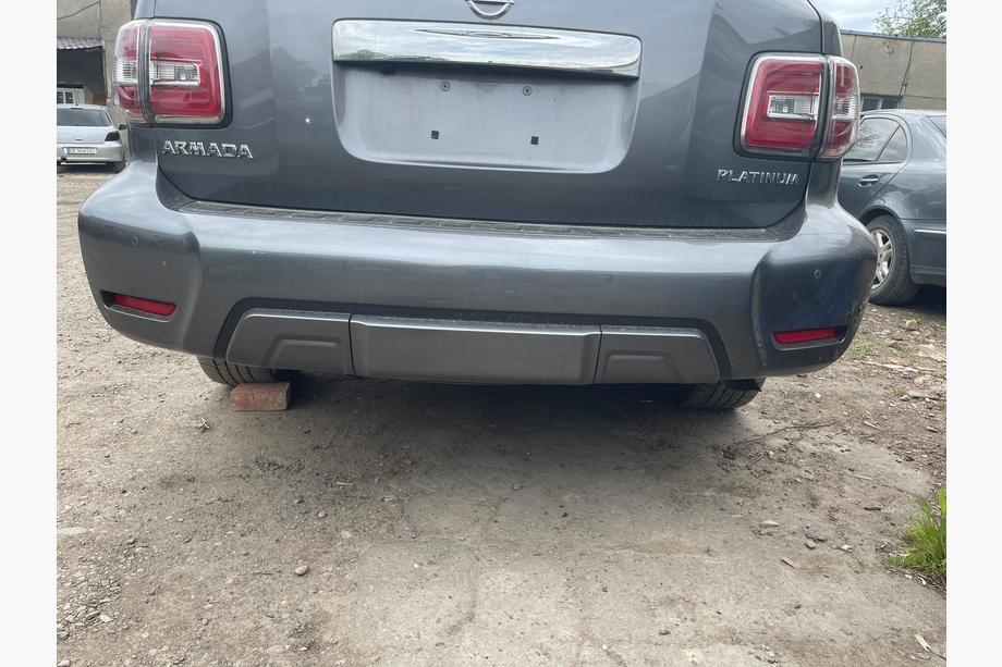 Nissan Patrol Y62 2010–2024 Bagkofanger komplet (original 2019) Image
