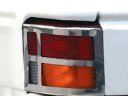 Volkswagen T4 Caravelle/Multivan 1990–2003 Kromafdækninger til baglygter (rustfrit stål, Omsa) foto 1