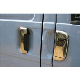Krom dørgrebsdæksler (7 dele, rustfrit stål) Volkswagen T4 Caravelle/Multivan 1990–2003 foto 2
