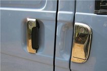Volkswagen T4 Caravelle/Multivan 1990–2003 Krom dørgrebsdæksler (7 dele, rustfrit stål) foto 2