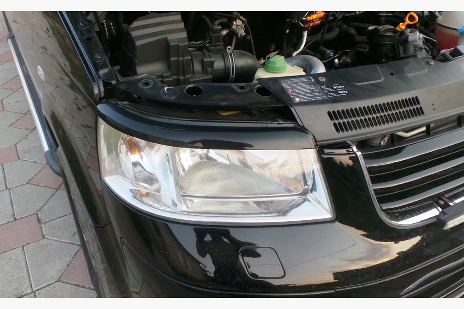 Volkswagen T5 Transporter 2003–2010 Forlygtevipper (2 stk., sorte) Image