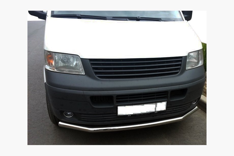 Volkswagen T5 Transporter 2003–2010 Enkel frontbøjle (rustfrit stål) 60 mm Foto 2