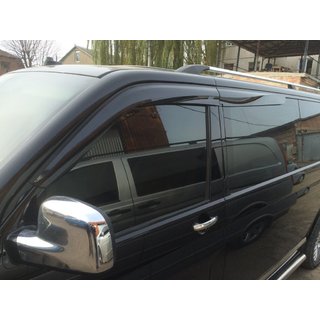 Vindafvisere til vinduer (4 stk., Sunplex Sport) Volkswagen T6 2015–2024 foto 2