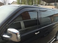 Volkswagen T5 Transporter 2003–2010 Vindafvisere til vinduer (4 stk., Sunplex Sport) foto 1