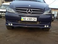 Mercedes Vito W639 2004–2014 Forkofangerlæbe til 4 lygter (til lakering) foto 3