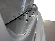 Volkswagen T5 Multivan 2003–2010 Bagkofangerbeskytter med sorte indsatser (rustfrit stål) foto 1