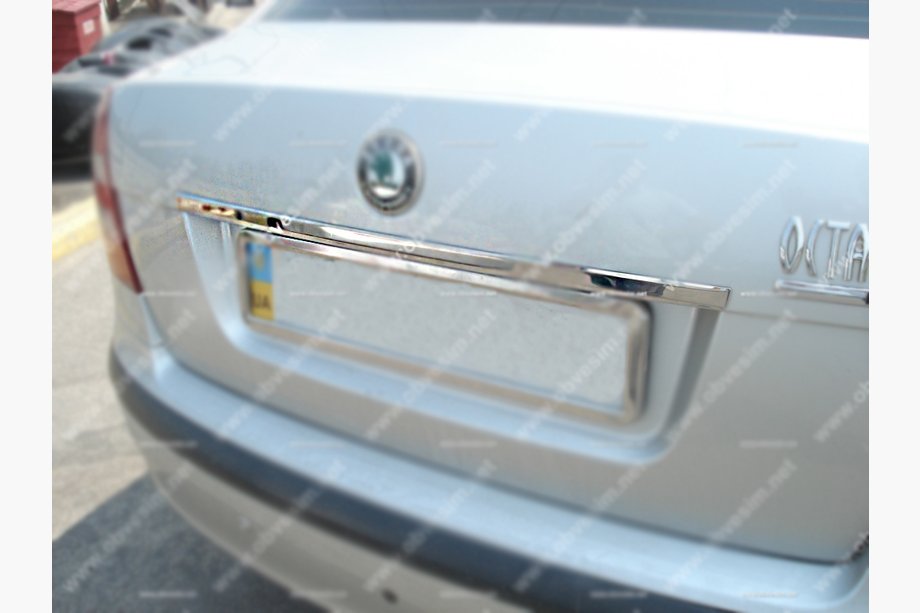 Volkswagen Golf Plus 2004–2014 Kromliste over nummerplade (rustfrit stål) Image