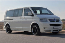 Volkswagen T5 Transporter 2003–2010 Komplet vinduesrammelister (14 dele, rustfrit stål) 2 sidedøre, lang akselafstand foto 6