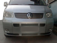 Volkswagen T5 Transporter 2003–2010 Kofangerlip i ét stykke (til lakering) foto 2