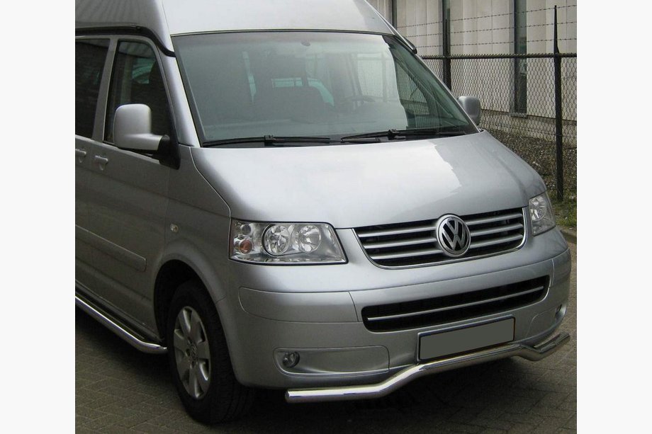 Volkswagen T5 2010–2015 Nedre bølgelæbe i rustfrit stål Image