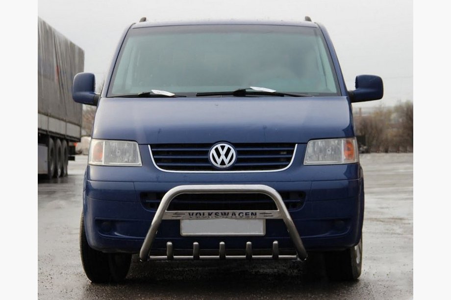 Volkswagen T5 Multivan 2003–2010 Kængurugitter WT003 (rustfrit stål) Image