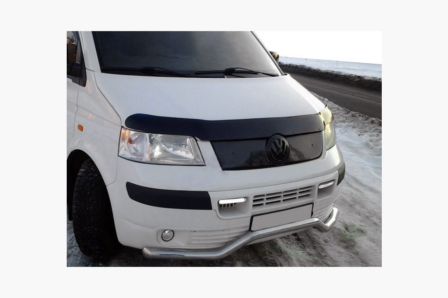Volkswagen T5 Transporter 2003–2010 Øvre vinterafdækning til kølergrill Foto 5
